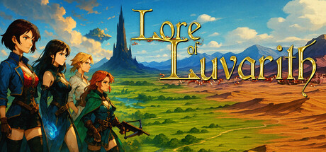 Lore of Luvarith: The Hollow Crown — Steam header