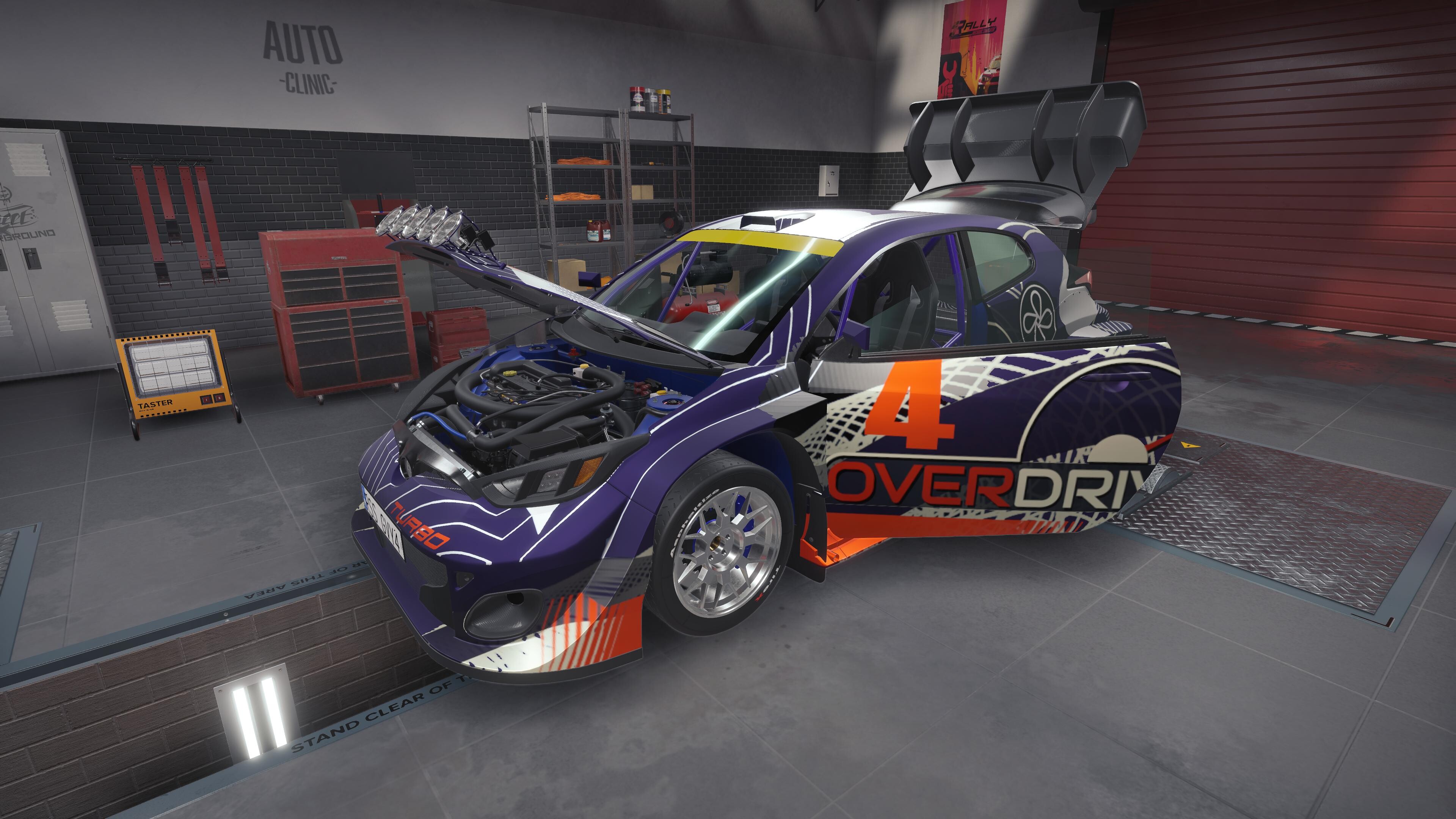 Rally Mechanic Simulator - Rally Pack: Hybrid Horizon screenshot 2