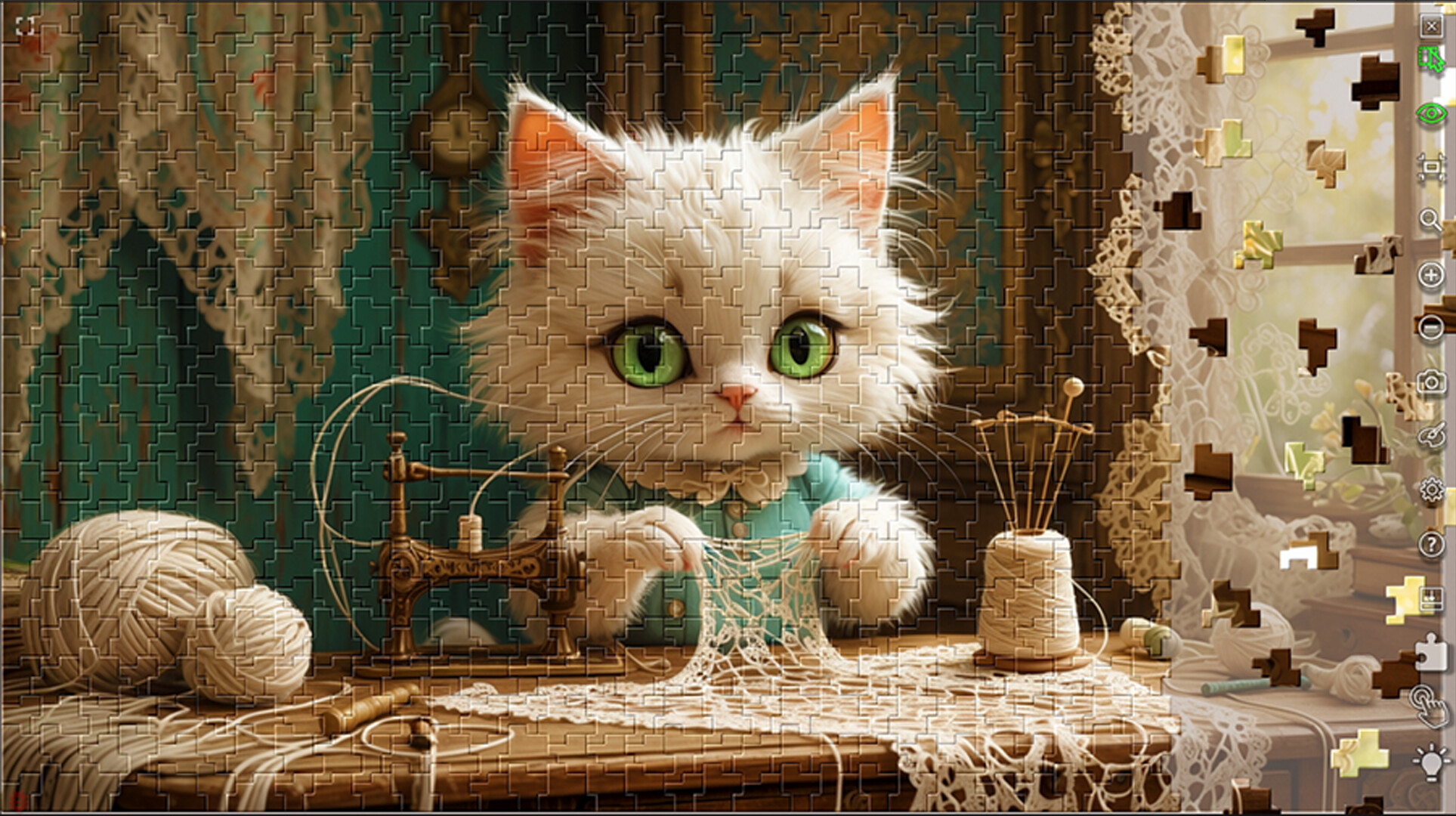 Master of Pieces © Jigsaw Puzzle DLC - Catburg: Town Masters screenshot 2