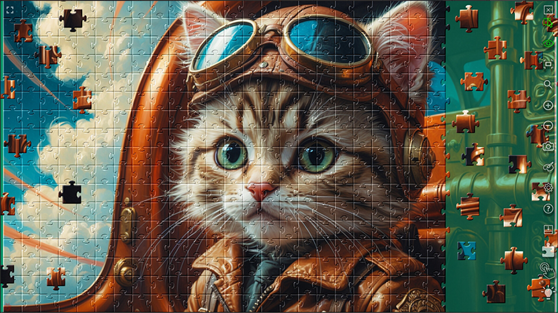 Master of Pieces © Jigsaw Puzzle DLC - Catburg: Town Masters screenshot 1