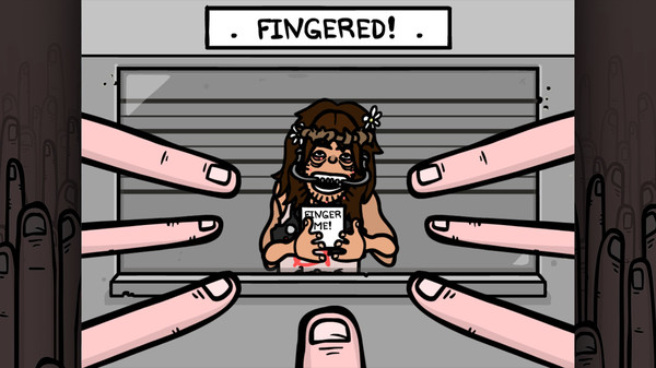 Fingered screenshot