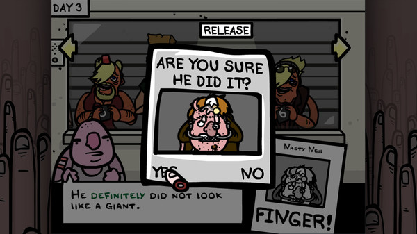 Fingered screenshot