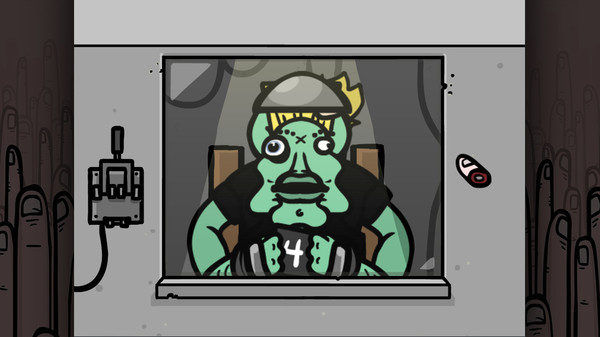 Fingered screenshot