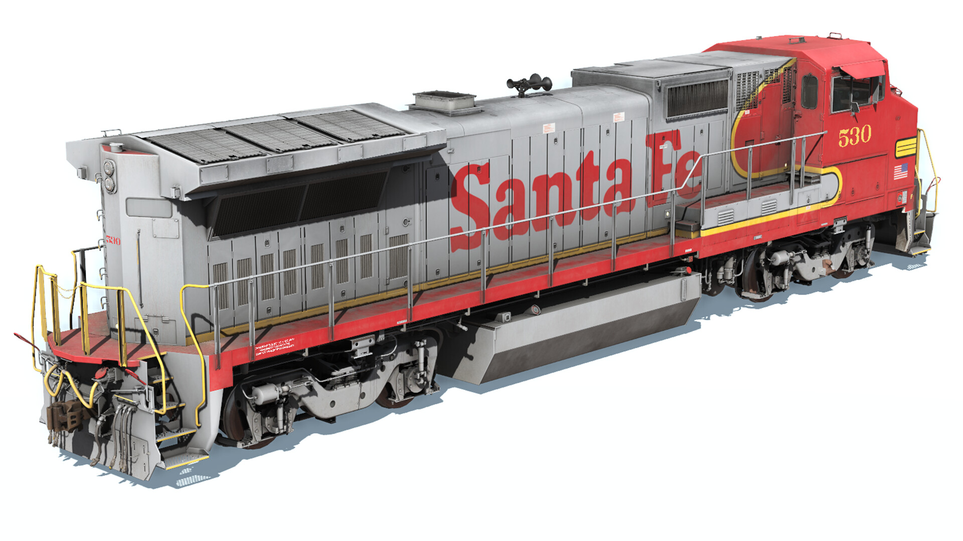 Trainz 2022 DLC - ATSF B40-8W 500-559 on Steam