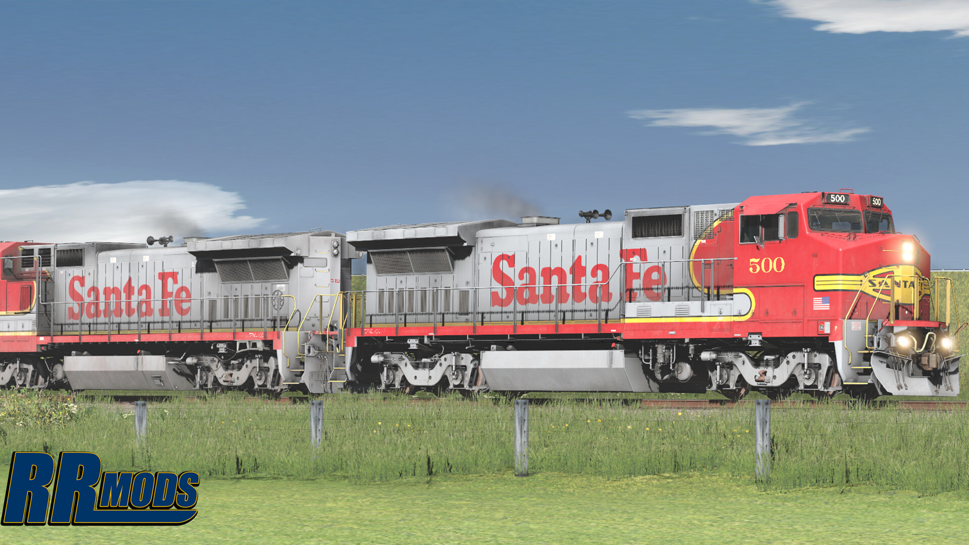 Trainz 2022 DLC - ATSF B40-8W 500-559 on Steam