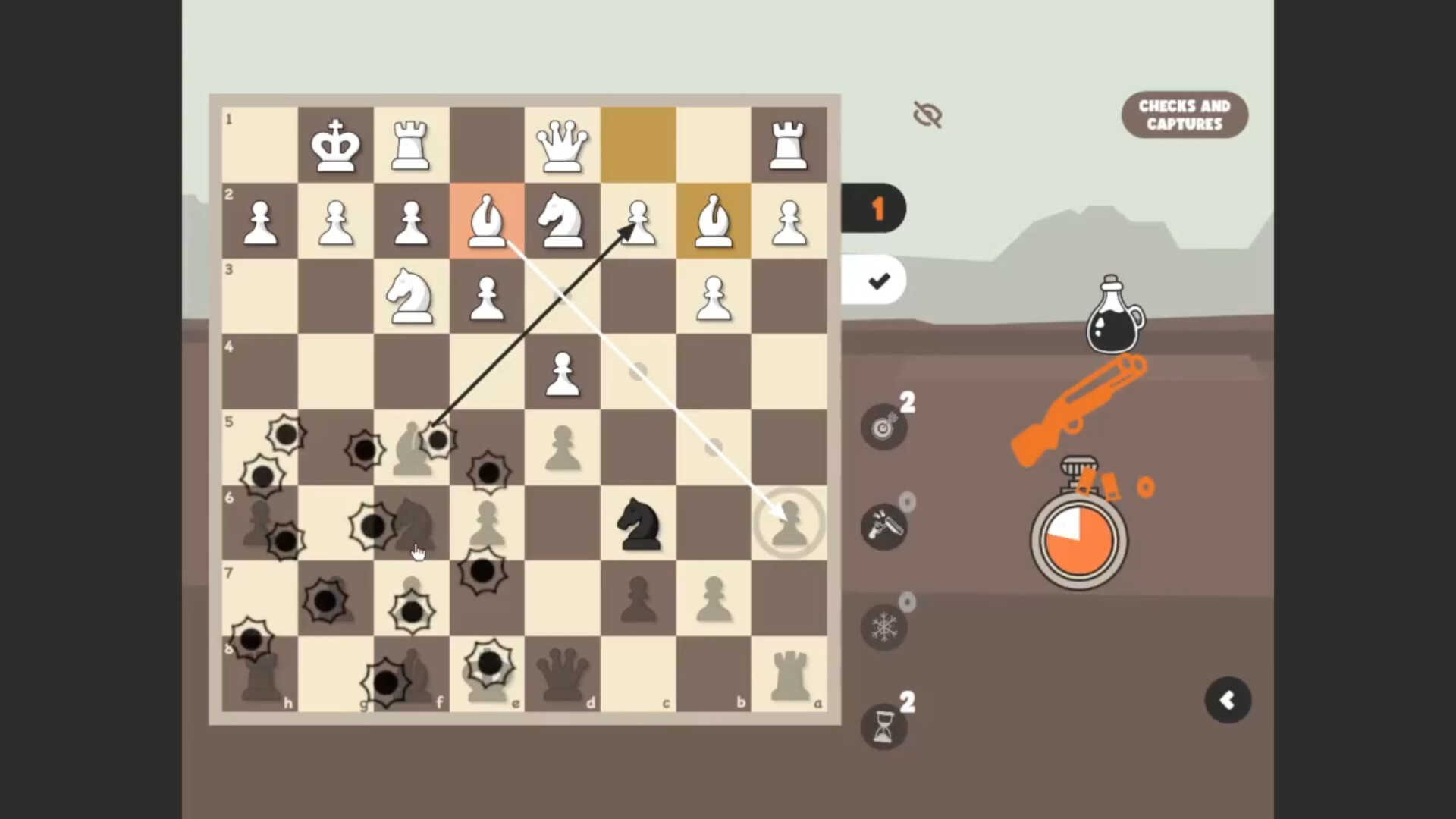 Checkmate in the Wild West - Chess Adventure