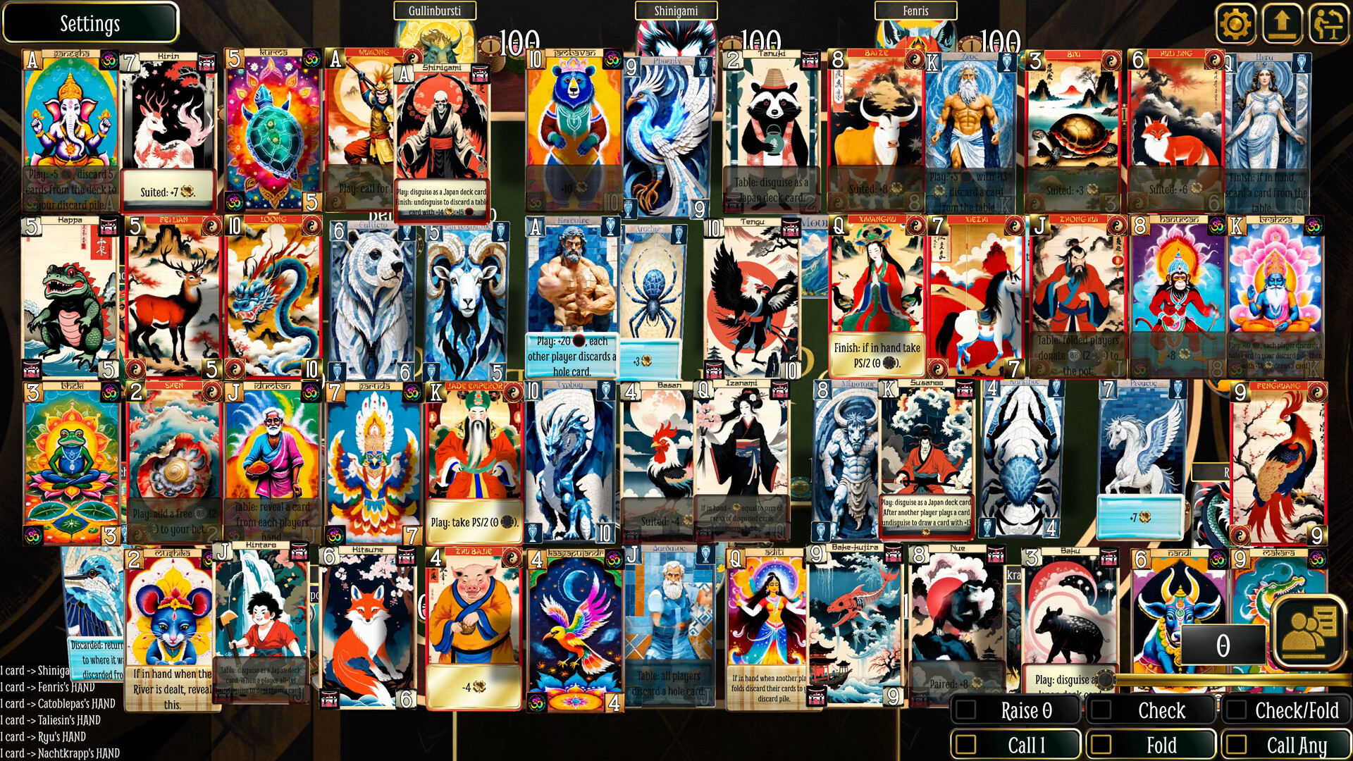 Pantheon Poker screenshot 4