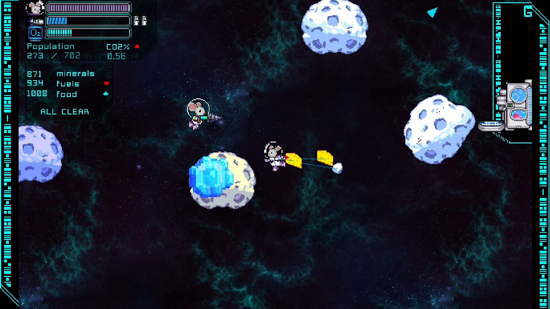 ASTROBURROW screenshot 1