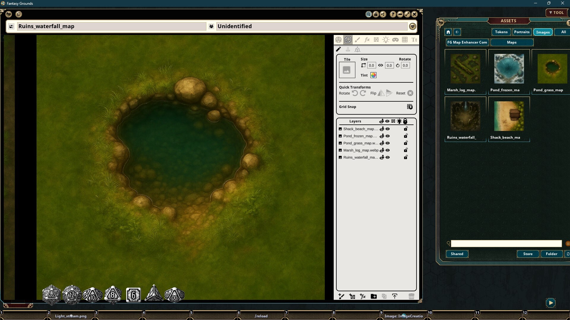 Fantasy Grounds - FG Map Enhancers Common Elements screenshot 3