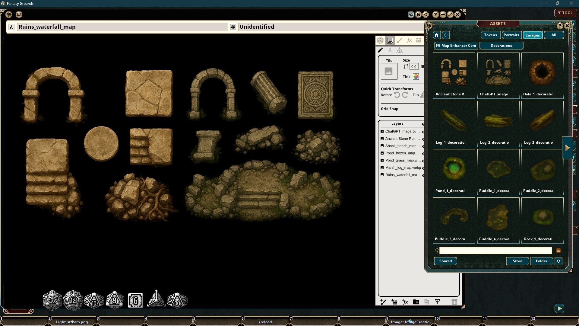 Fantasy Grounds - FG Map Enhancers Common Elements screenshot 4