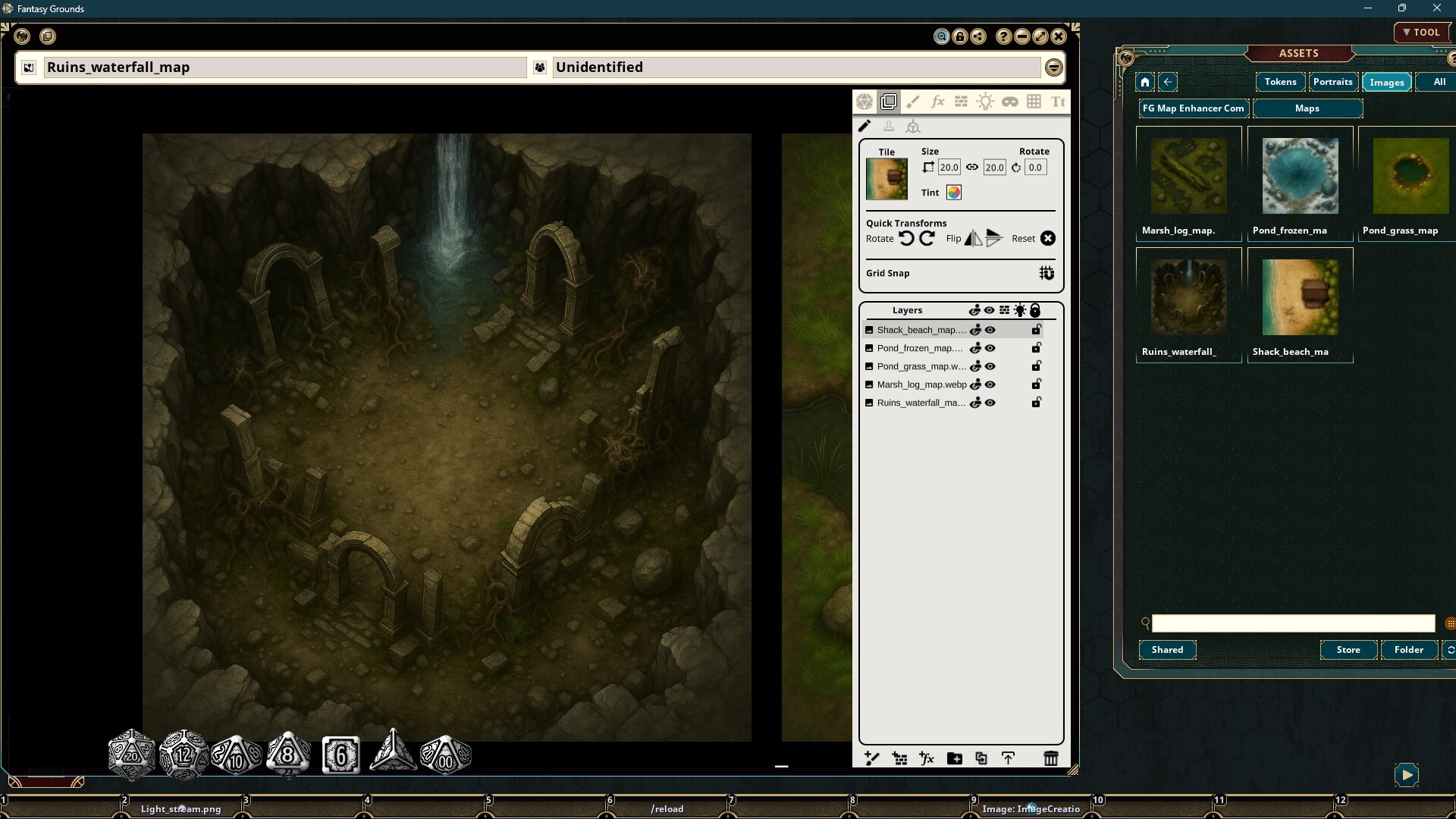 Fantasy Grounds - FG Map Enhancers Common Elements screenshot 1