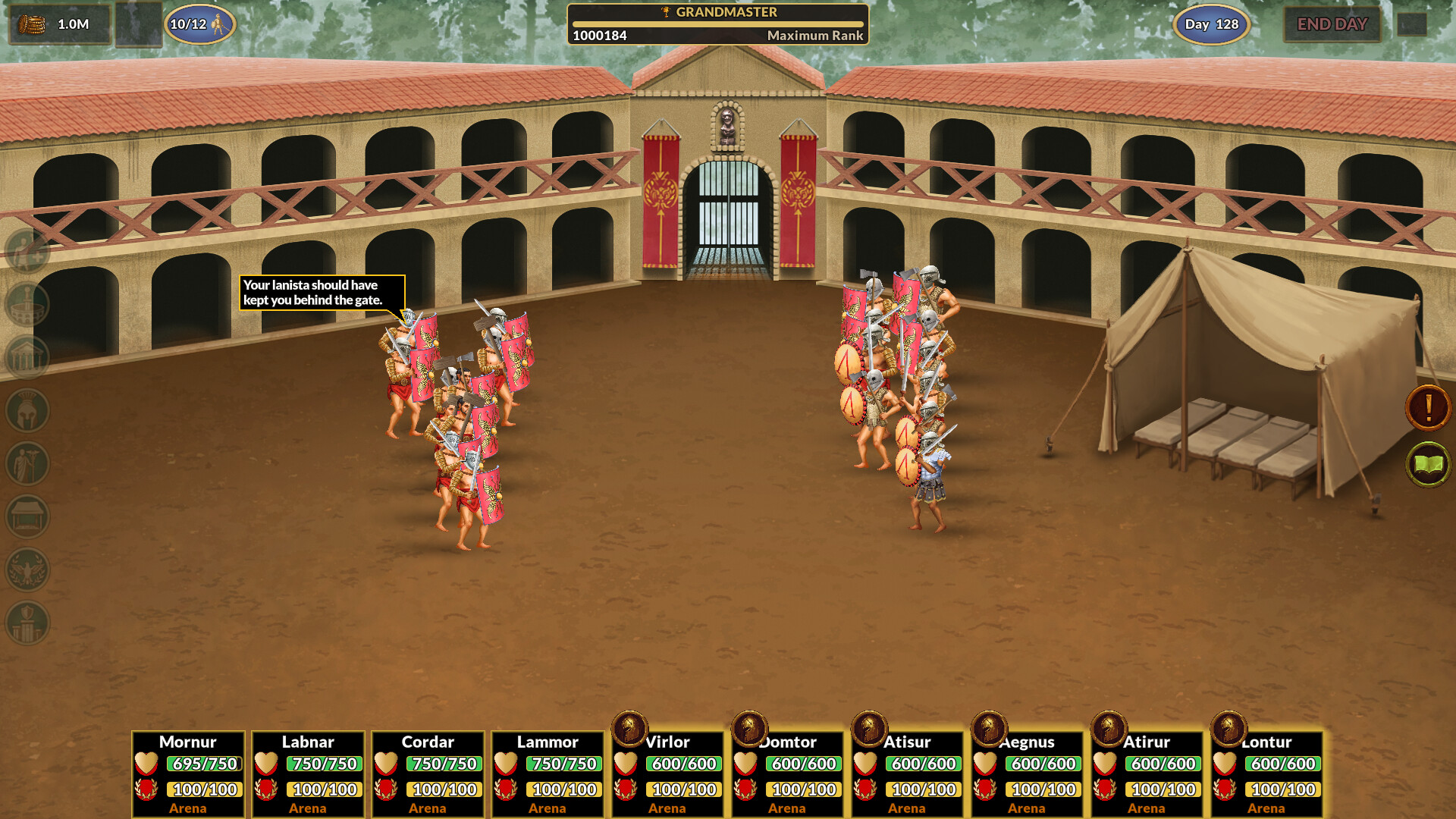 Gladiator Command screenshot 4