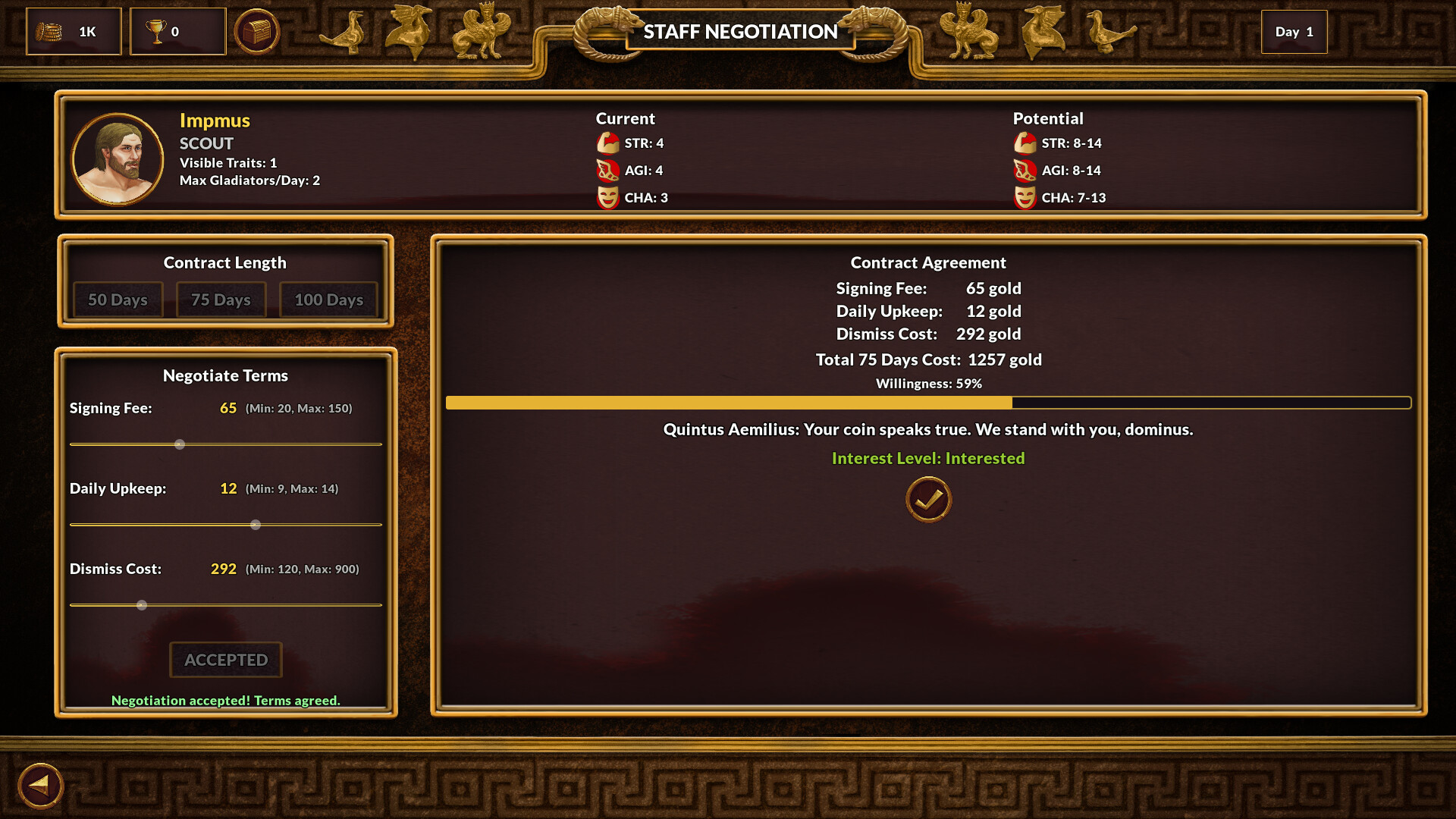 Gladiator Command screenshot 8