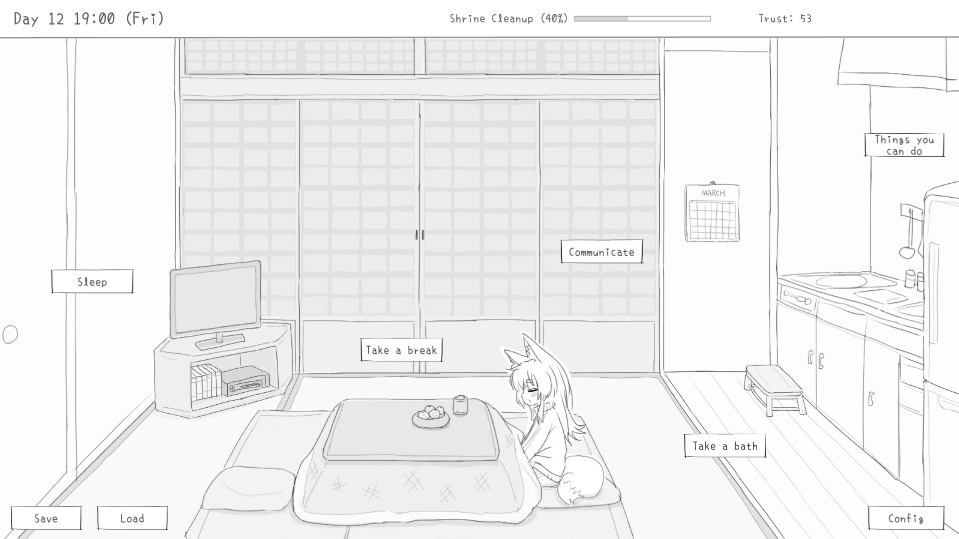 Living with a Little Fox Girl screenshot 1