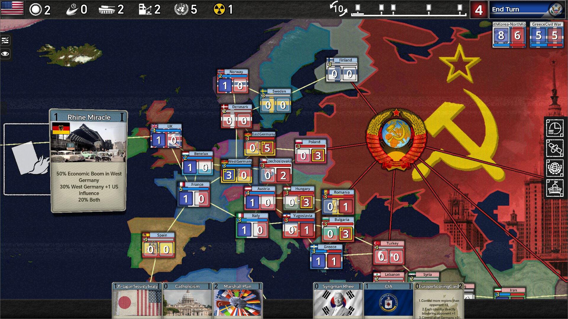 Hegemonism:ColdWar screenshot 1