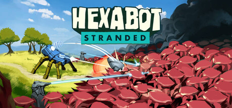 Hexabot Stranded: Defend Or Die — Steam header