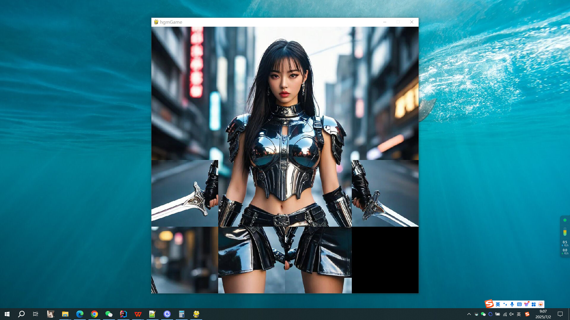 female swordsman screenshot 2