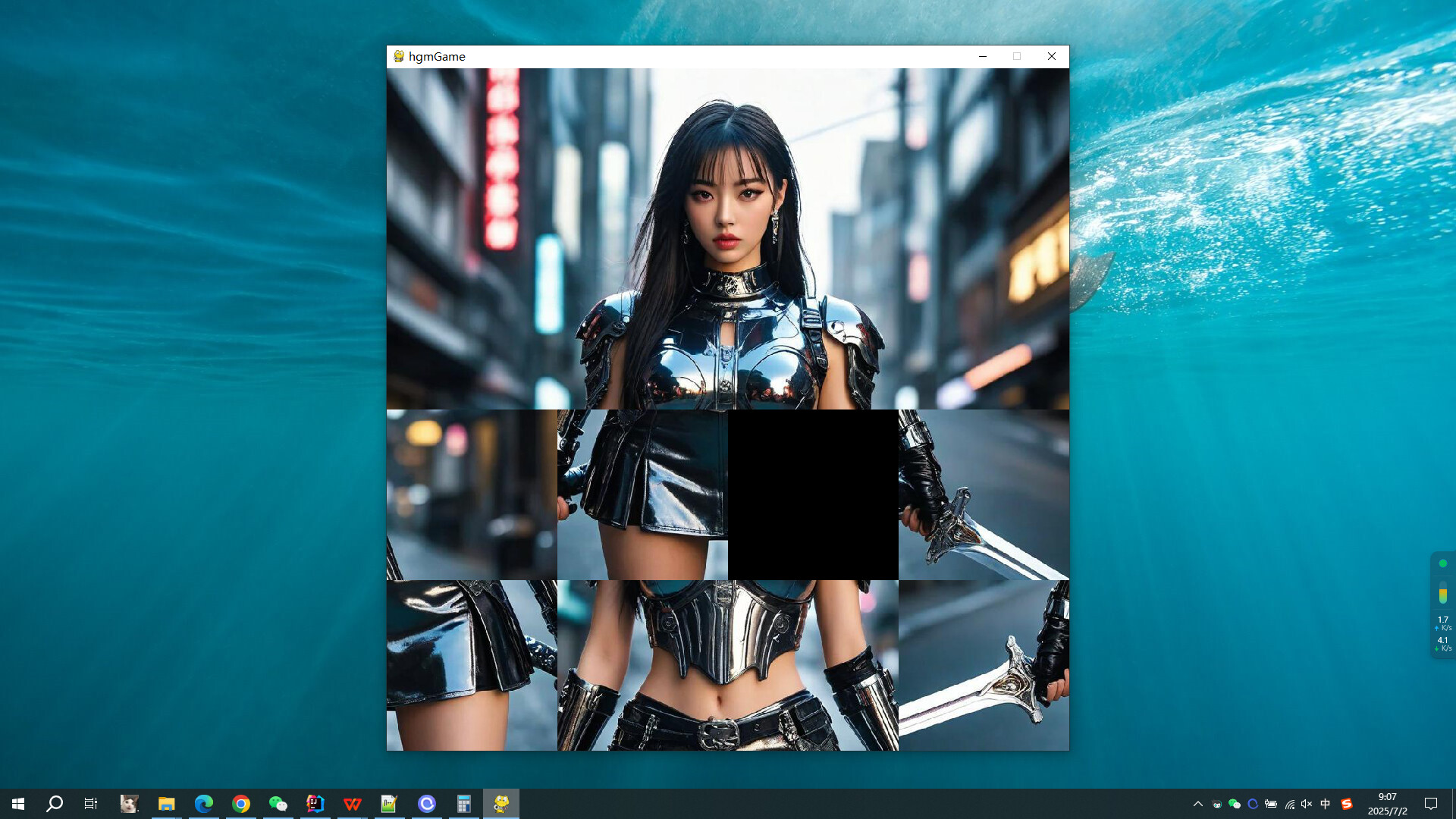 female swordsman screenshot 1