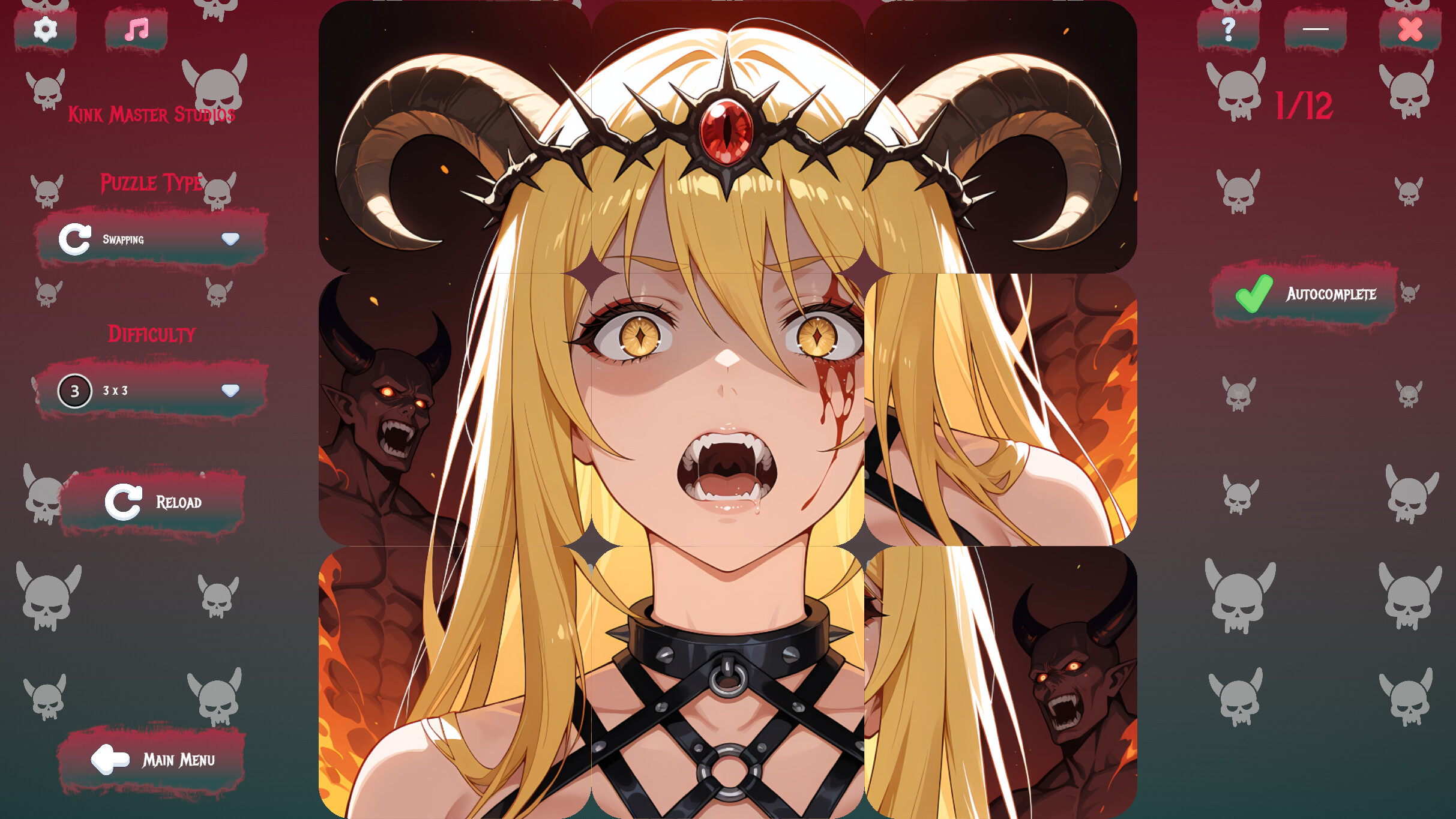 Hentai Senpai: Seieki Akuma-Tachi - Unholy Holes screenshot 1