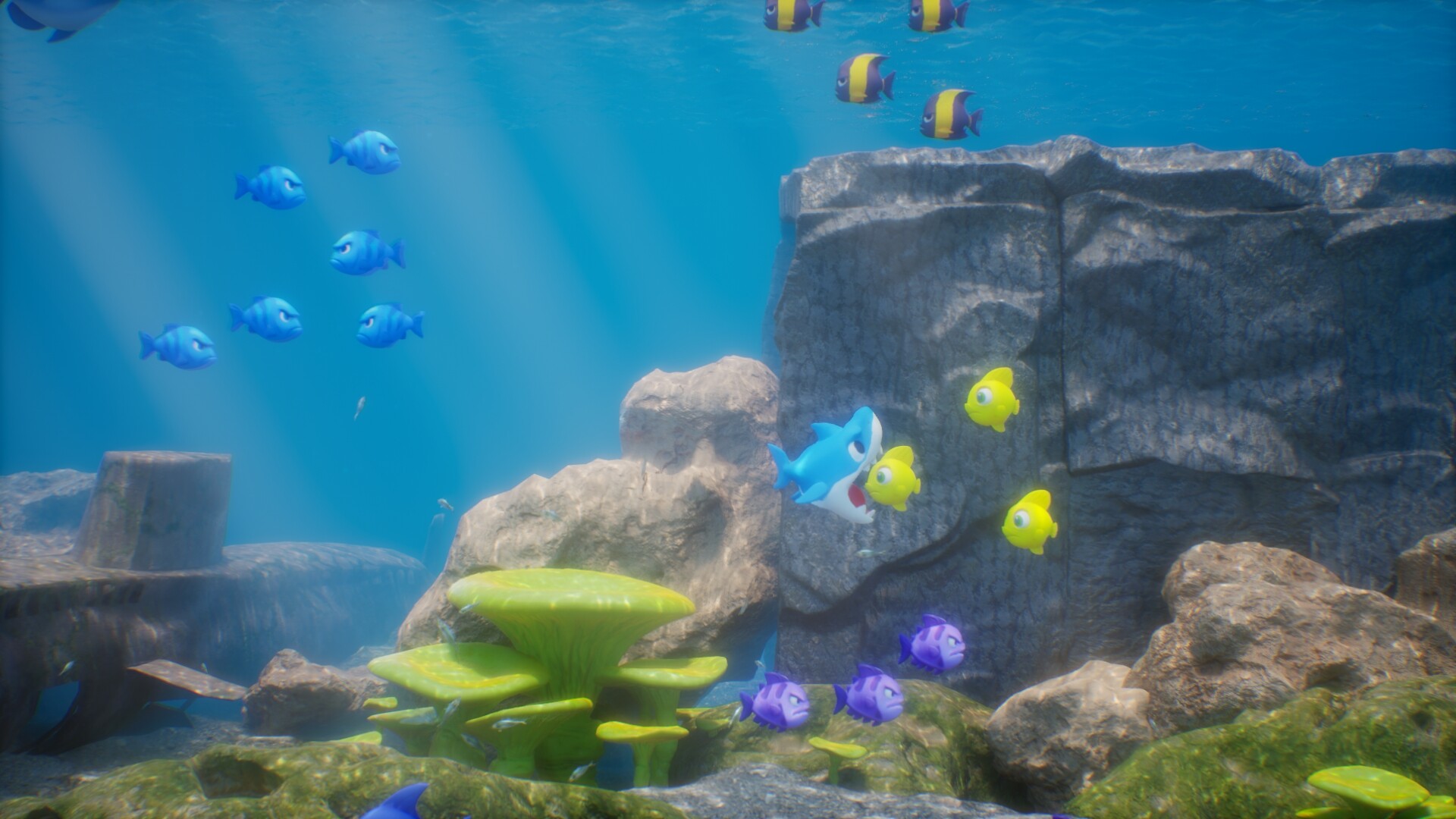 Shark Up - 鲨啊扑 screenshot 1