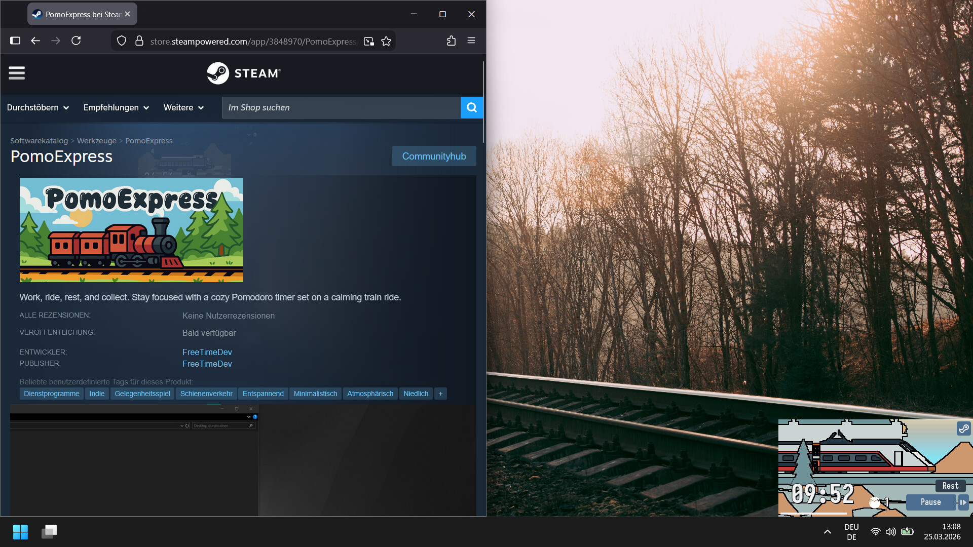 PomoExpress screenshot 1
