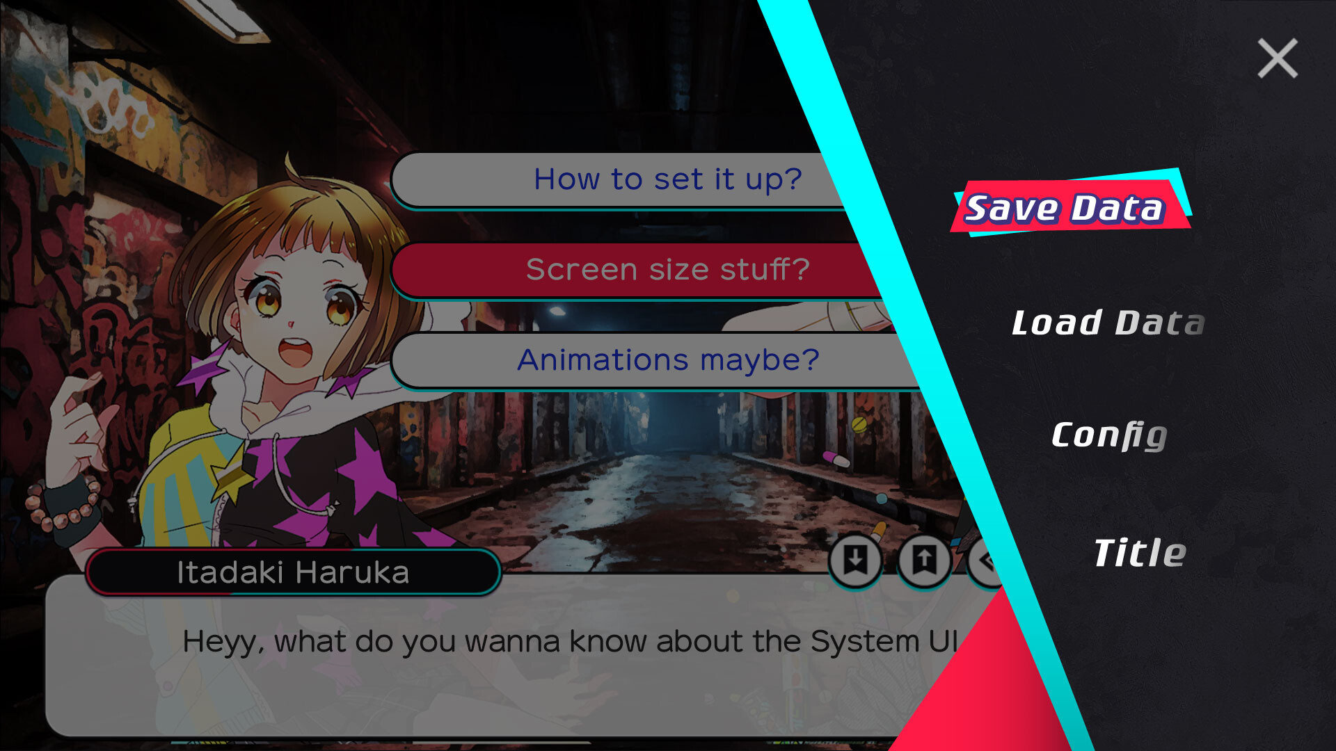 Tyrano Studio - System UI Skin Plugin #1 screenshot 2