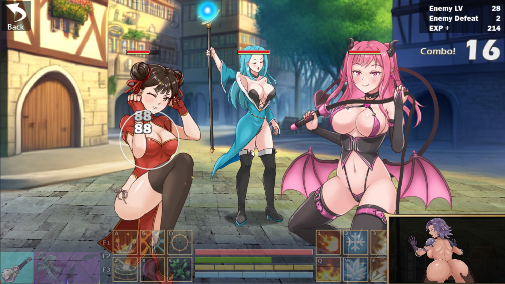Harem Rush! Impish Fantasy screenshot 7