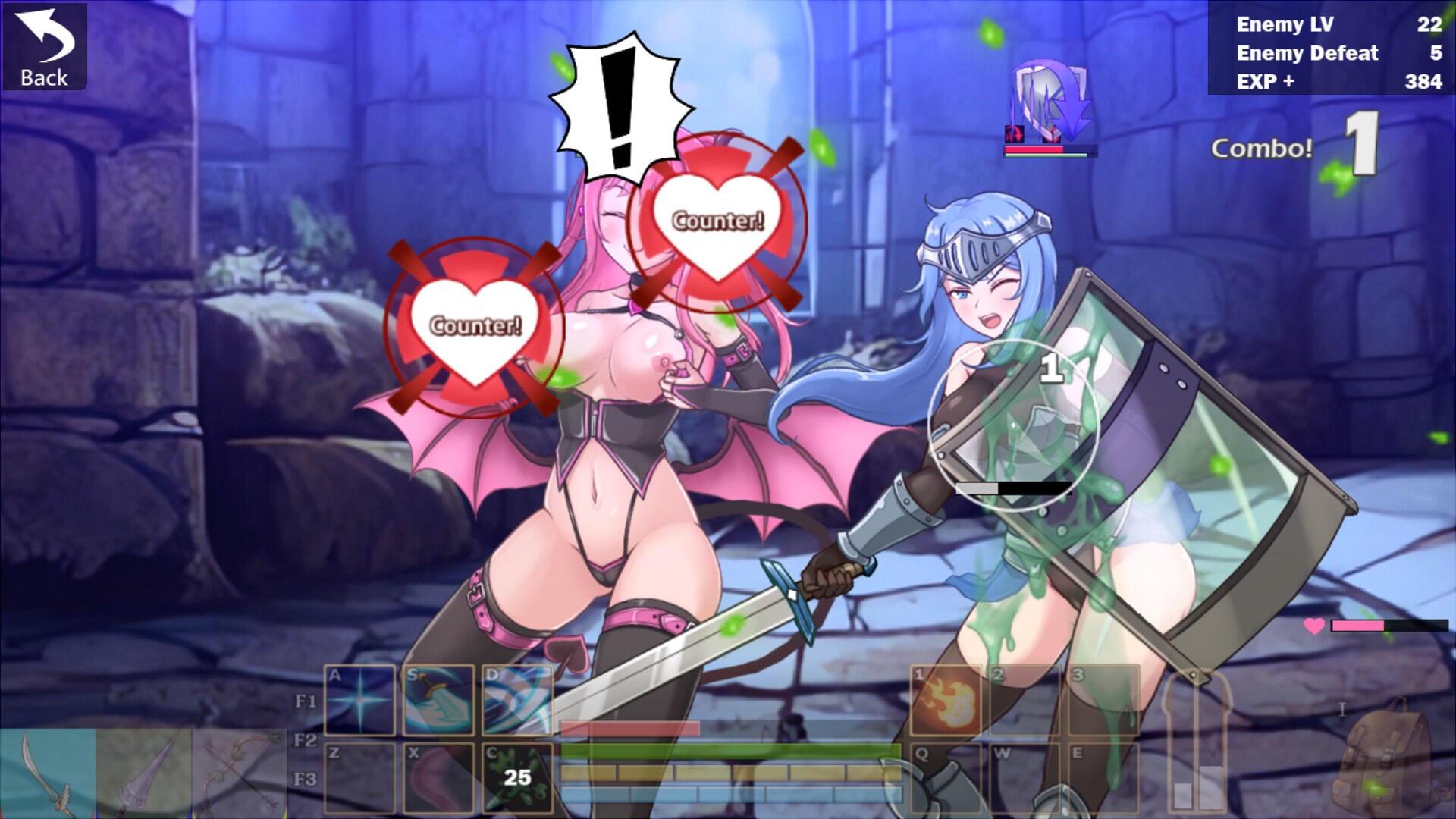 Harem Rush! Impish Fantasy screenshot 6