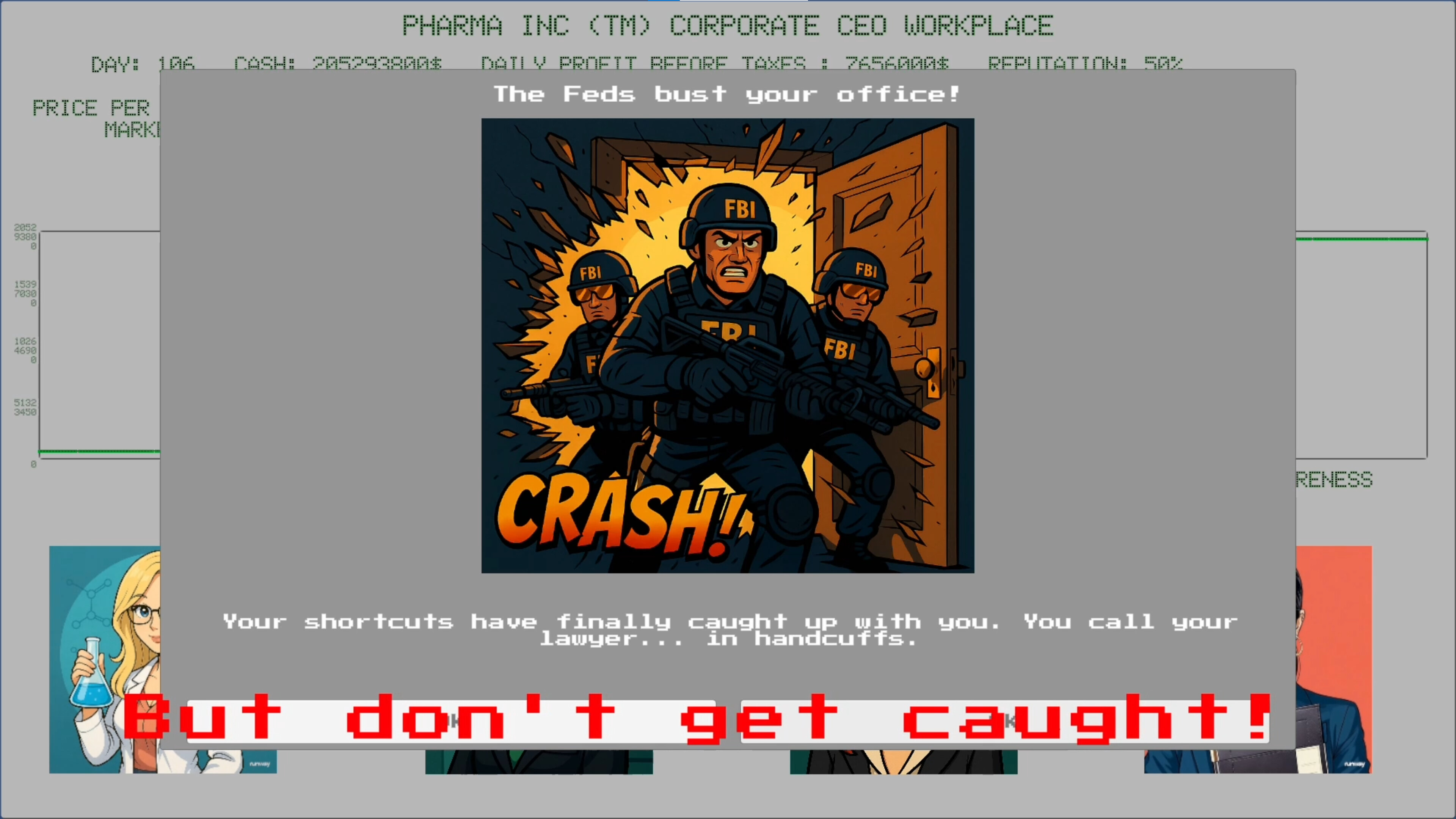 PHARMA INC (TM) SIMULATOR screenshot 6