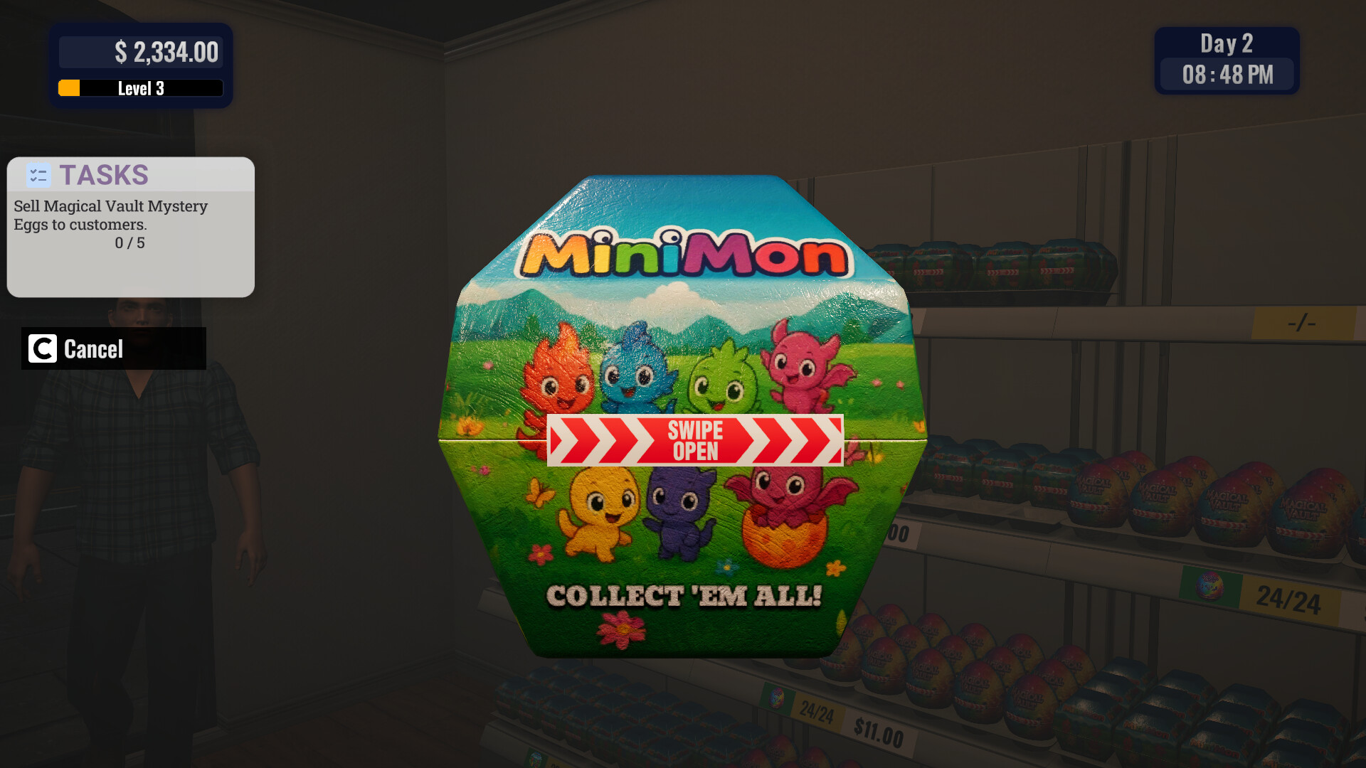 Mystery Egg Shop Simulator screenshot 2