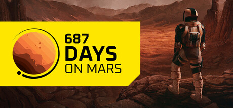 687 Days on Mars — Steam header