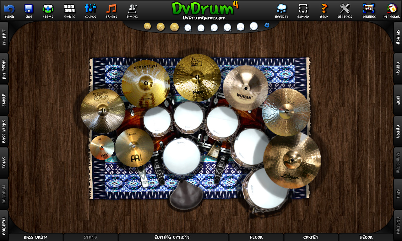 DvDrum, Ultimate Drum Simulator! screenshot 1