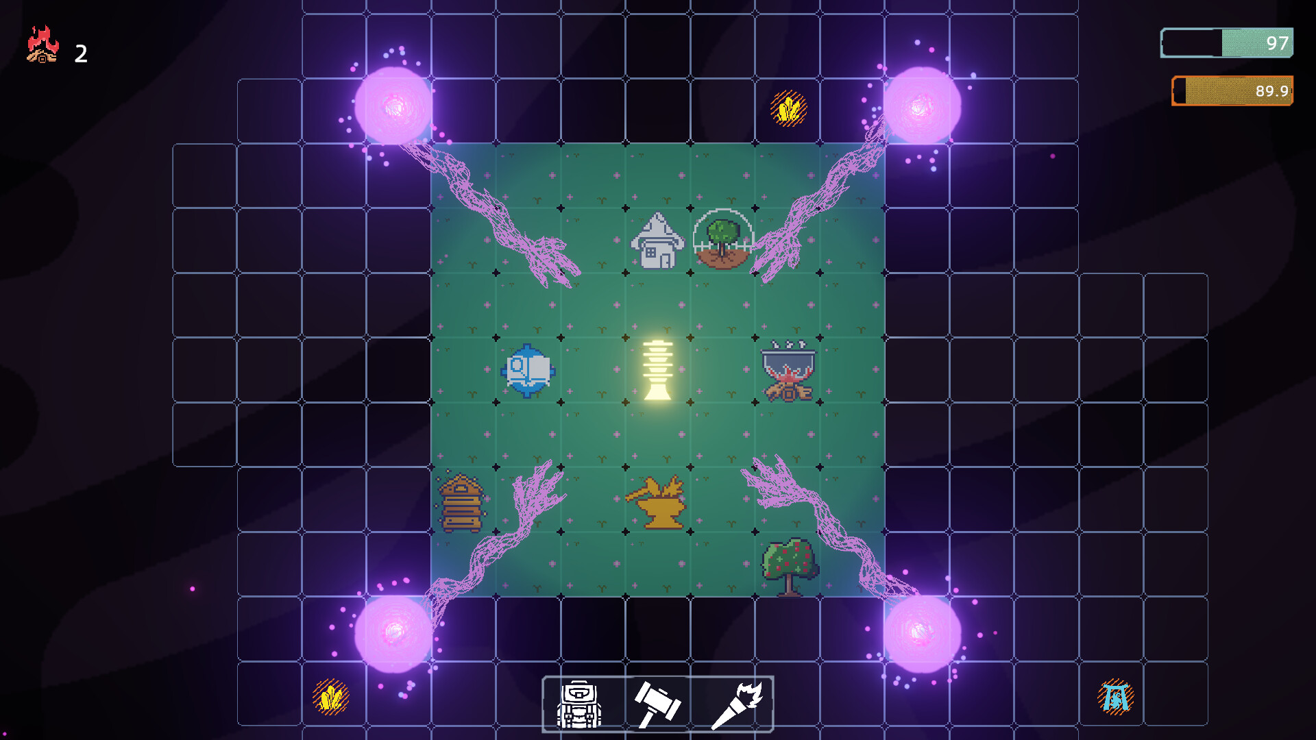永夜的光塔 Dark Grid screenshot 3