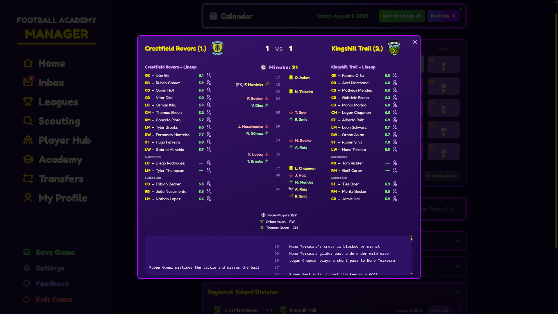 Football Academy Manager