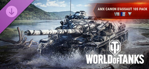 World of Tanks — AMX Canon d'assaut 105 Pack (VIII French Tank Destroyer)