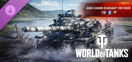 World of Tanks — AMX Canon d'assaut 105 Pack (VIII French Tank Destroyer)