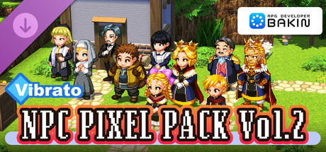 RPG Developer Bakin Vibrato NPC PIXEL PACK Vol.2