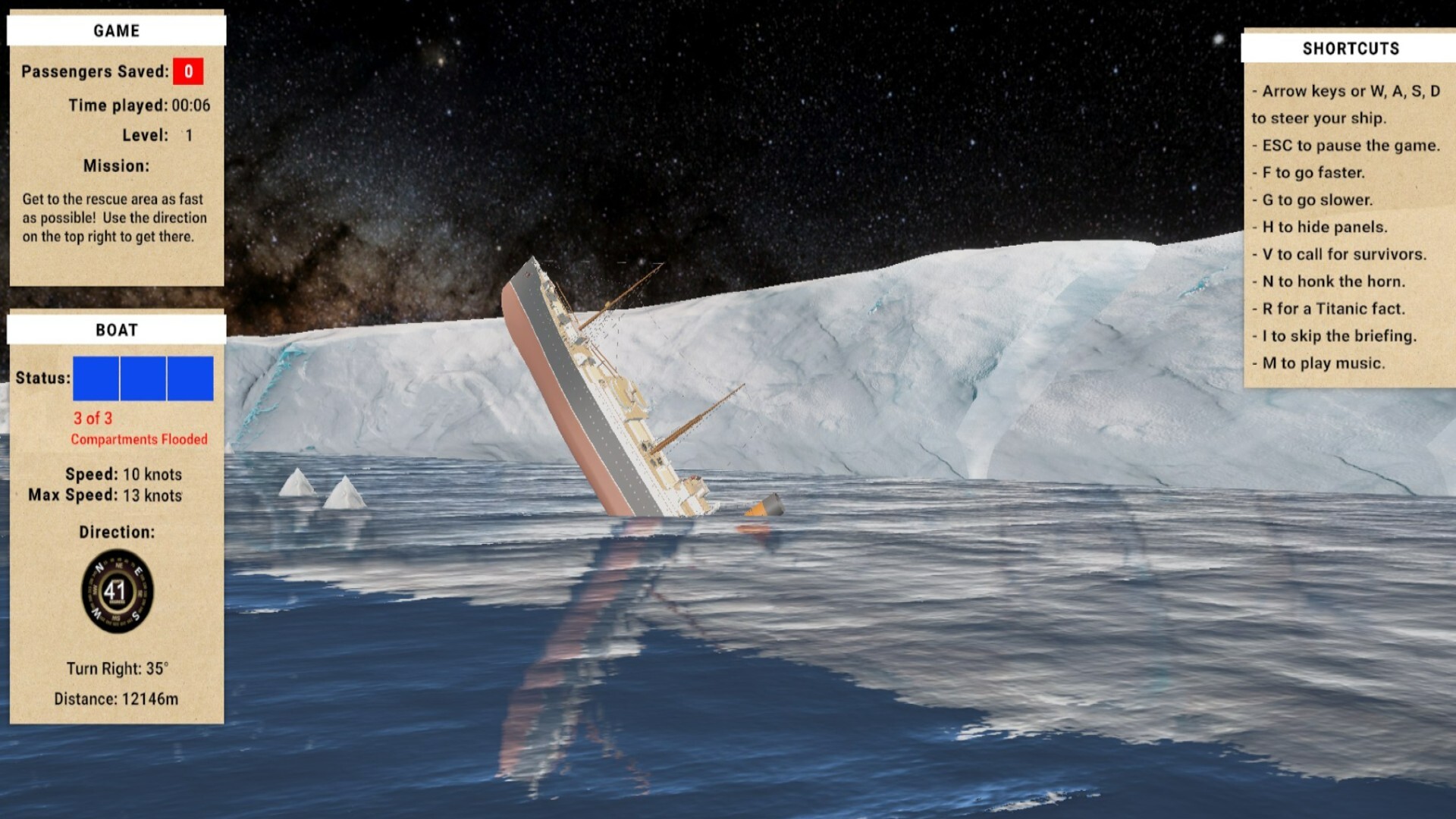 Titanic Rescue screenshot 5