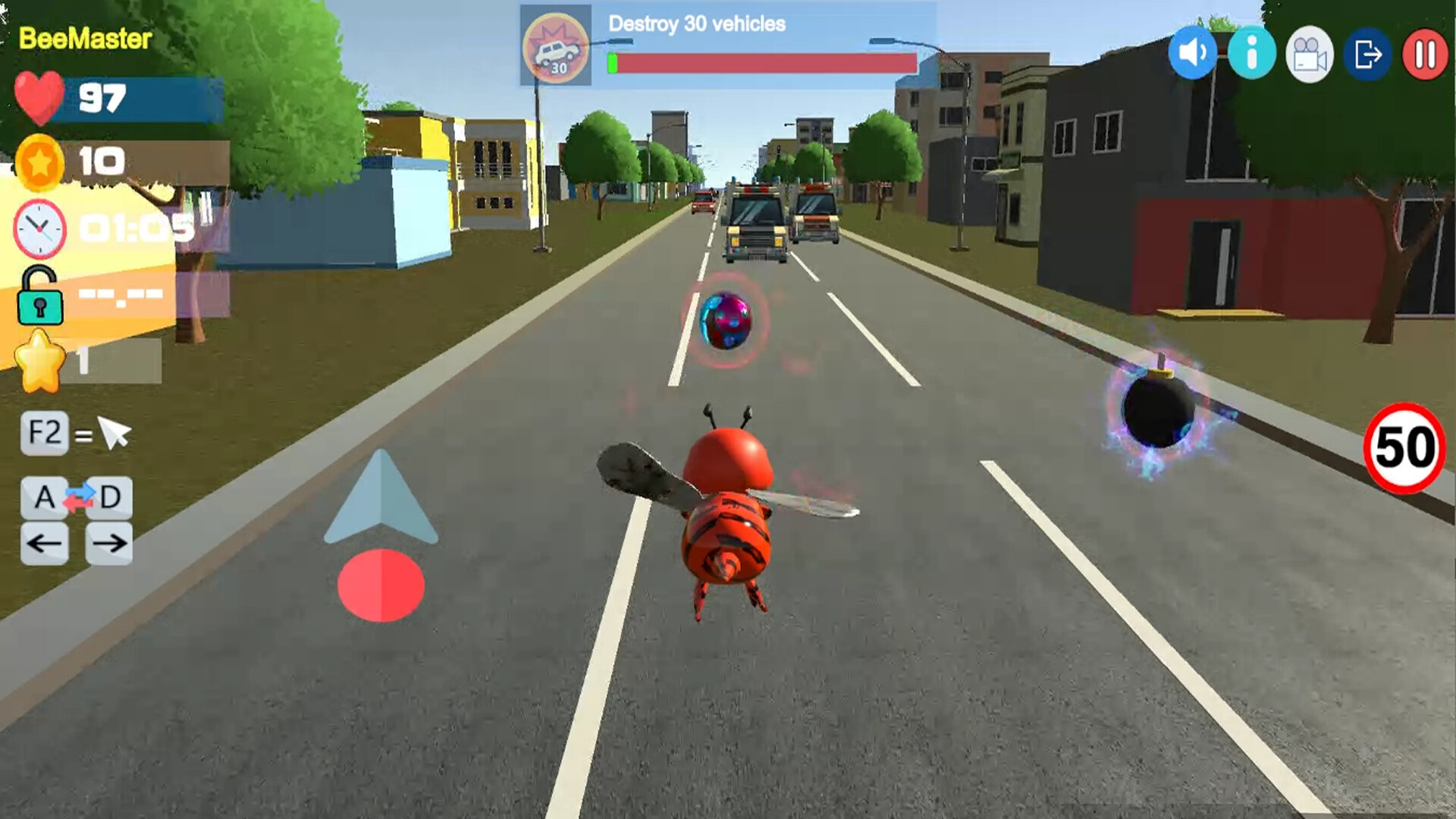 Bee Master screenshot 1