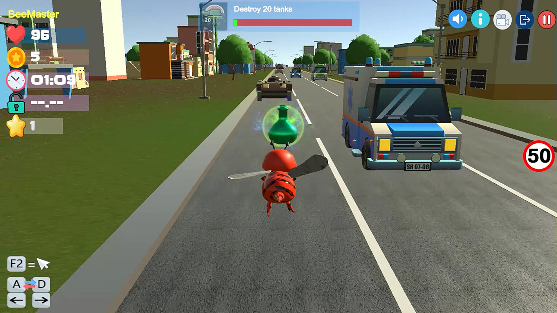 Bee Master screenshot 2