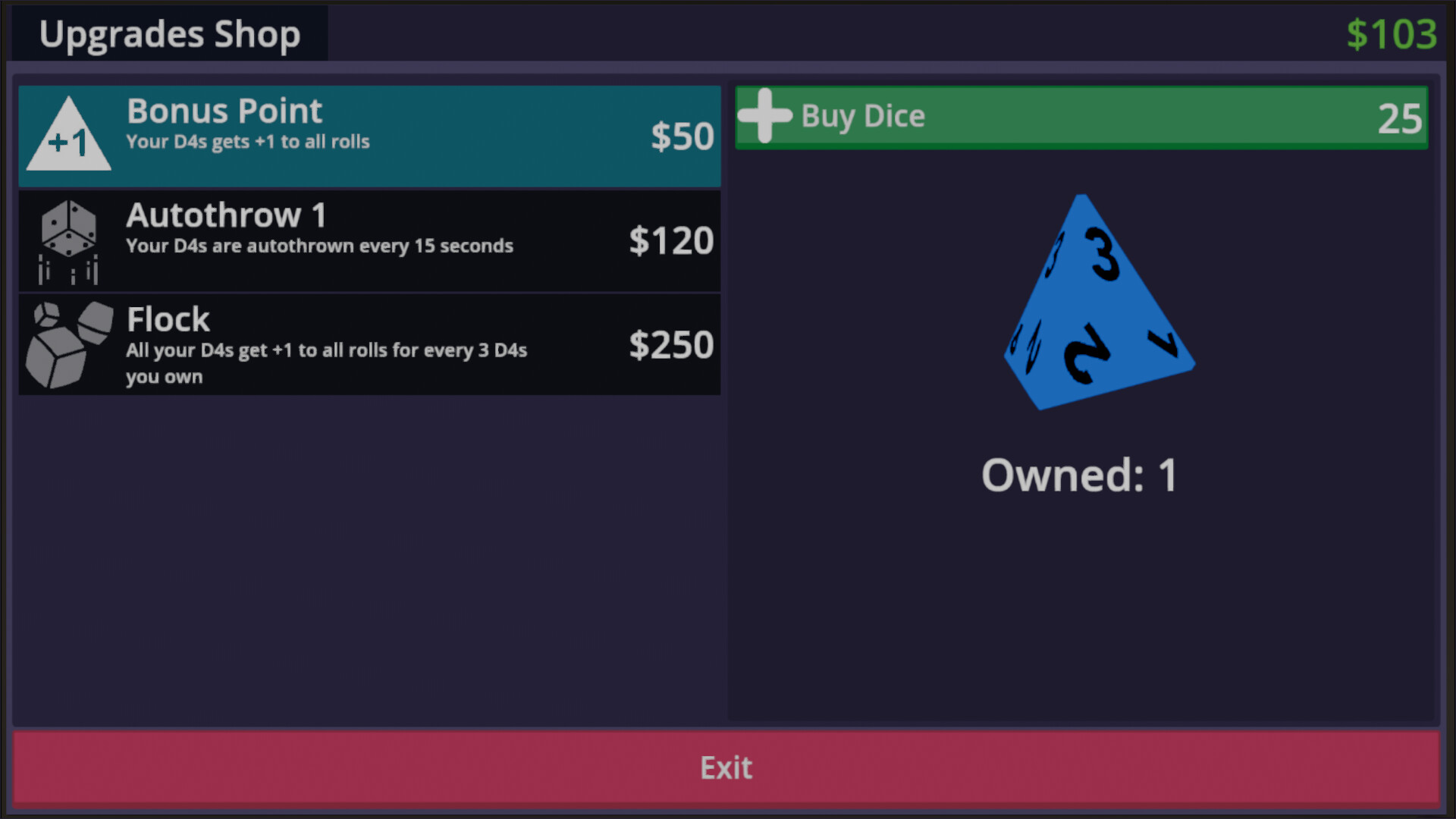Dice Roller Incremental screenshot 5