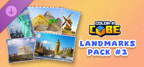Color a Cube - Landmarks Pack #1