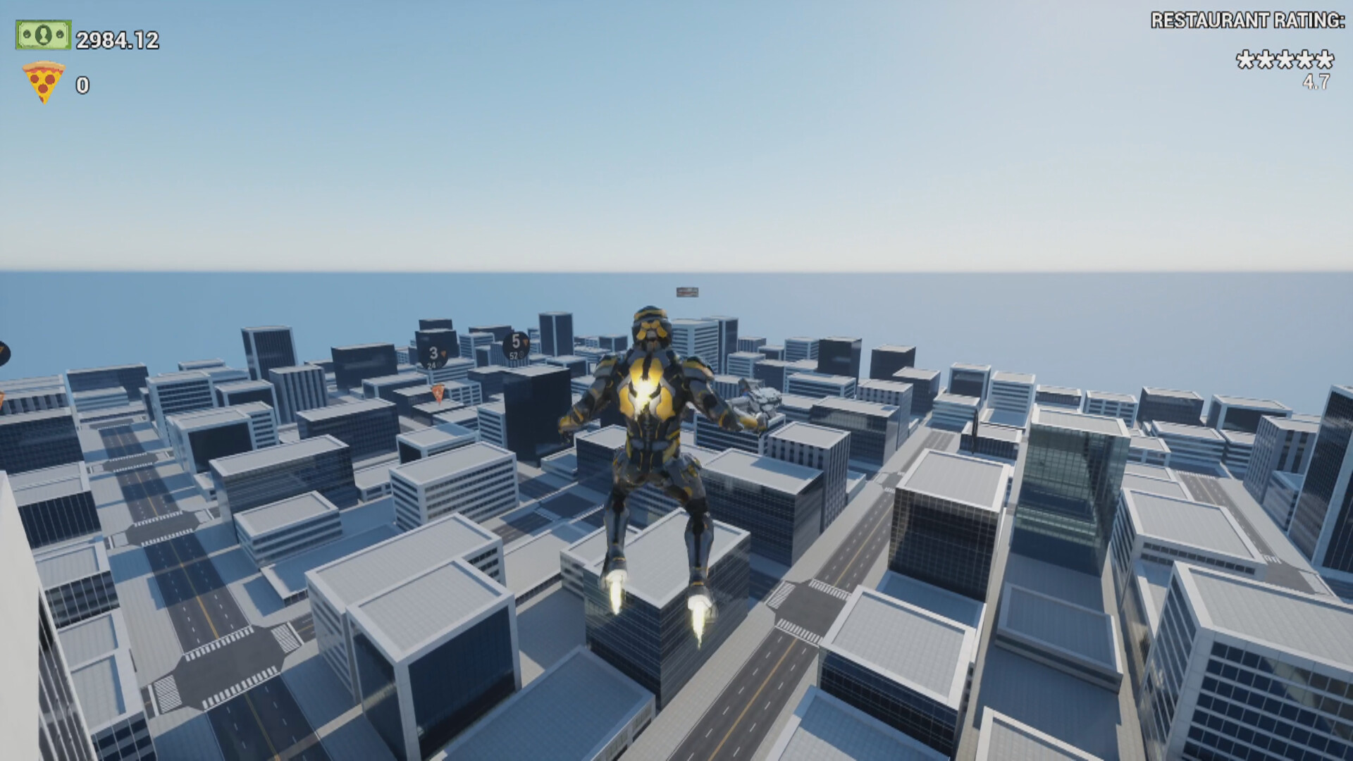 Jetpack Pizza Delivery Simulator screenshot 15