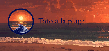 Toto à la plage