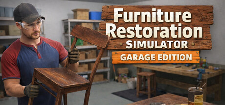 Furniture Restoration Simulator: Garage Edition — Steam header