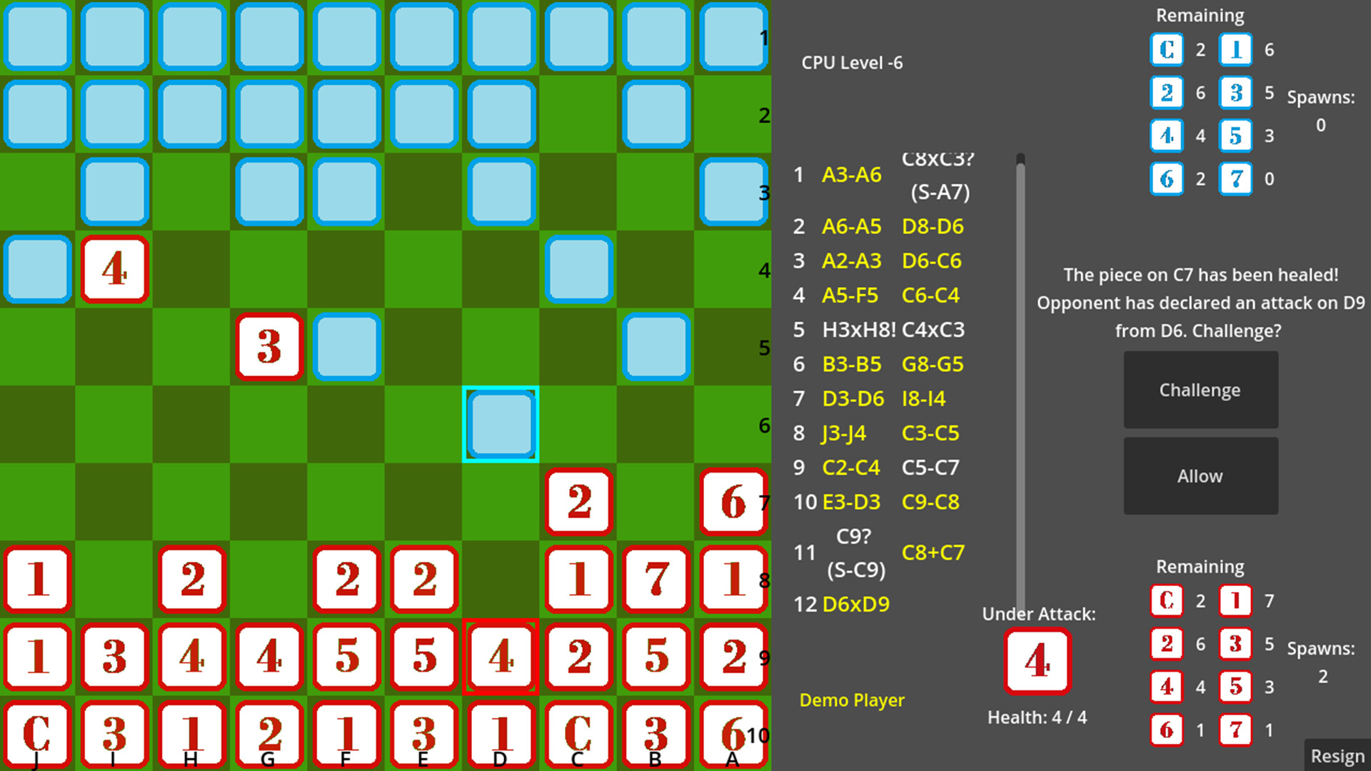 Bonaparte's Bluff screenshot 3
