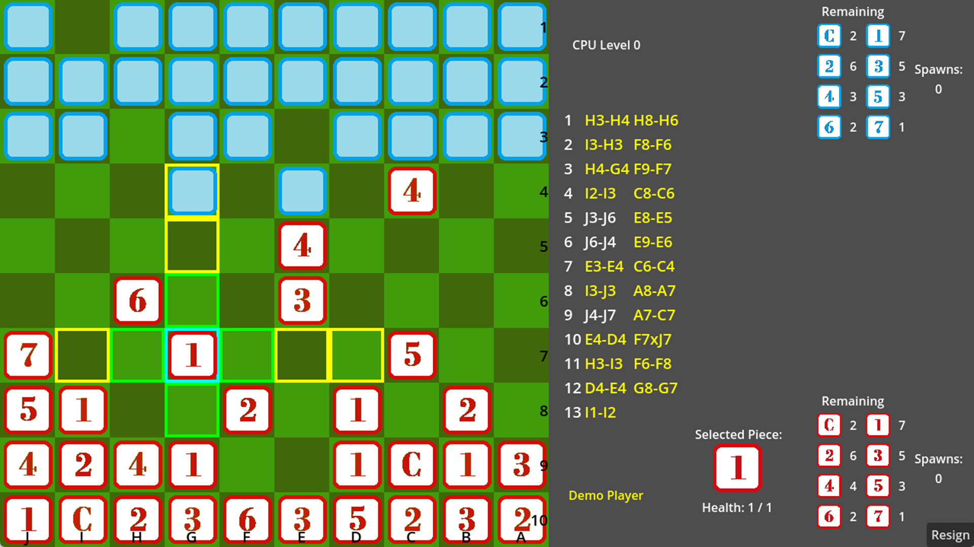 Bonaparte's Bluff screenshot 2
