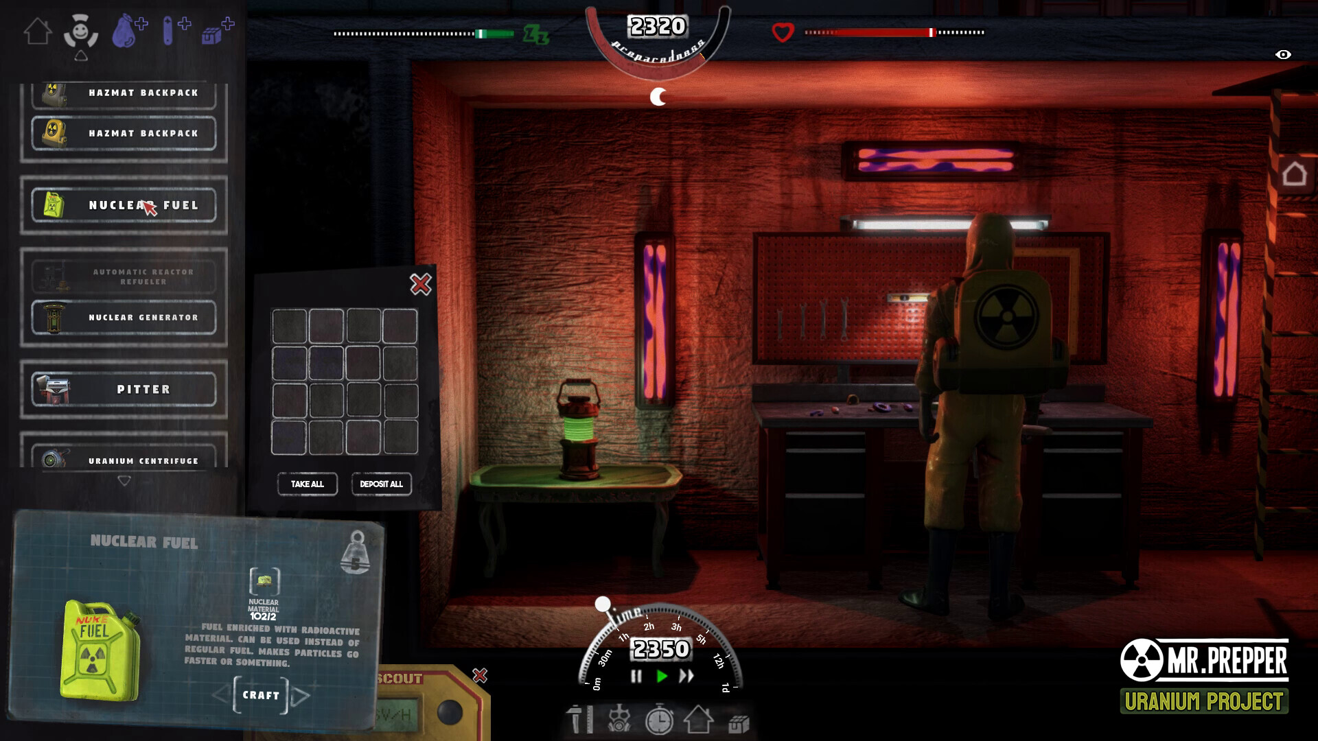 Mr. Prepper - Uranium Project DLC screenshot 2