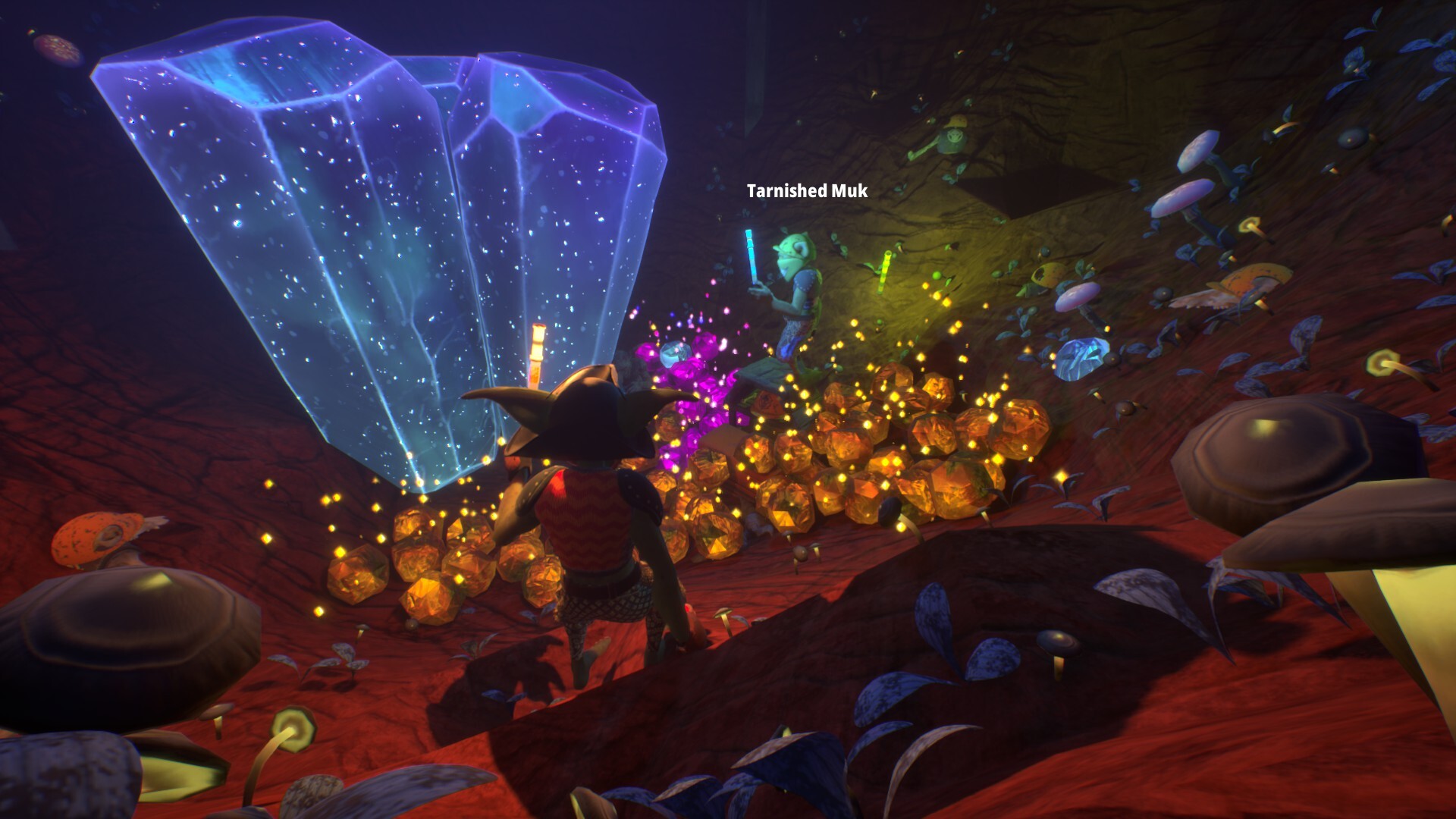 Goblin Company - Gameplay laser drill dan rel kereta