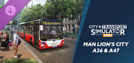 City Transport Simulator - Bus DLC: MAN Lion's City A26 & A47